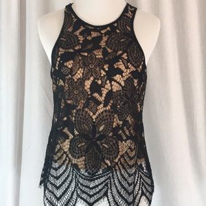 Express lace top